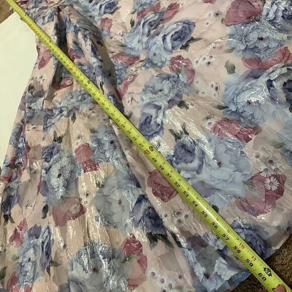 Aidan Mattox one shoulder ball gown violet multi. Size 6 - Picture 11 of 17